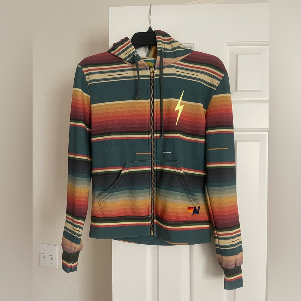 Aviator Nation Zip Up Hoodie